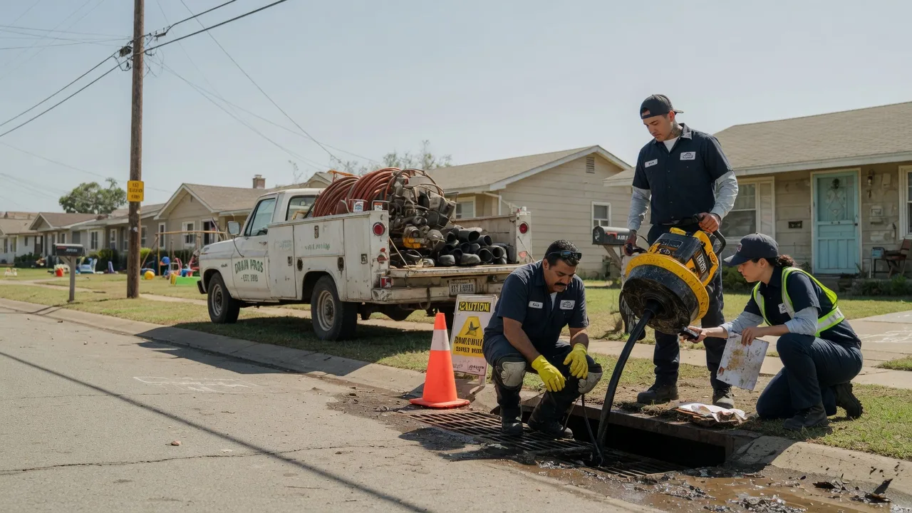 Drain Cleaning in Staples, TX near me